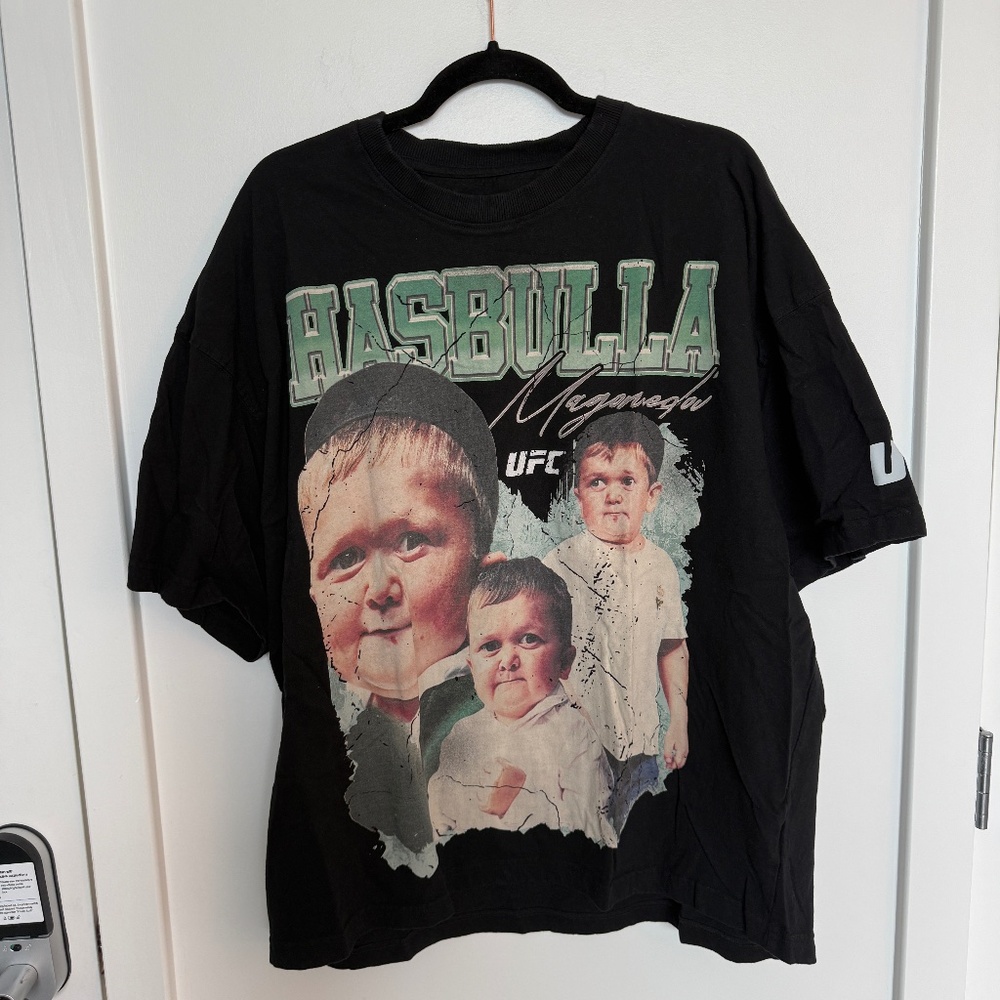 UFC Jorge Masvidal Masbulla Graphic Tee – Black MMA Shirt